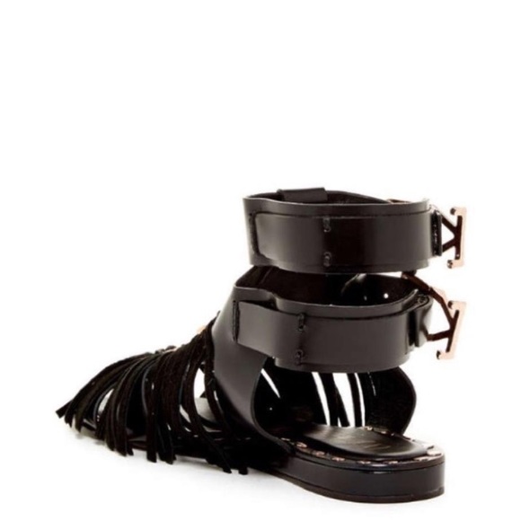 Beautiful and Rock Ivy Kirzhner Fringe Sandal. NWB - Picture 2 of 8